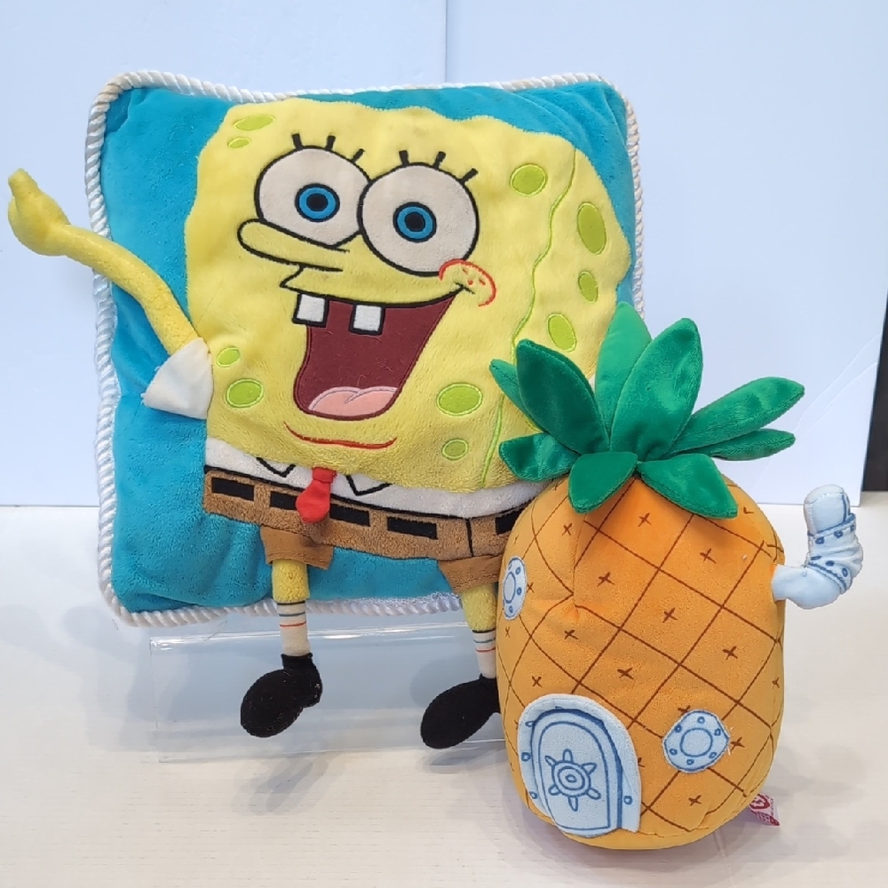 SpongeBob SquarePants Pillow with Pineapple Plush